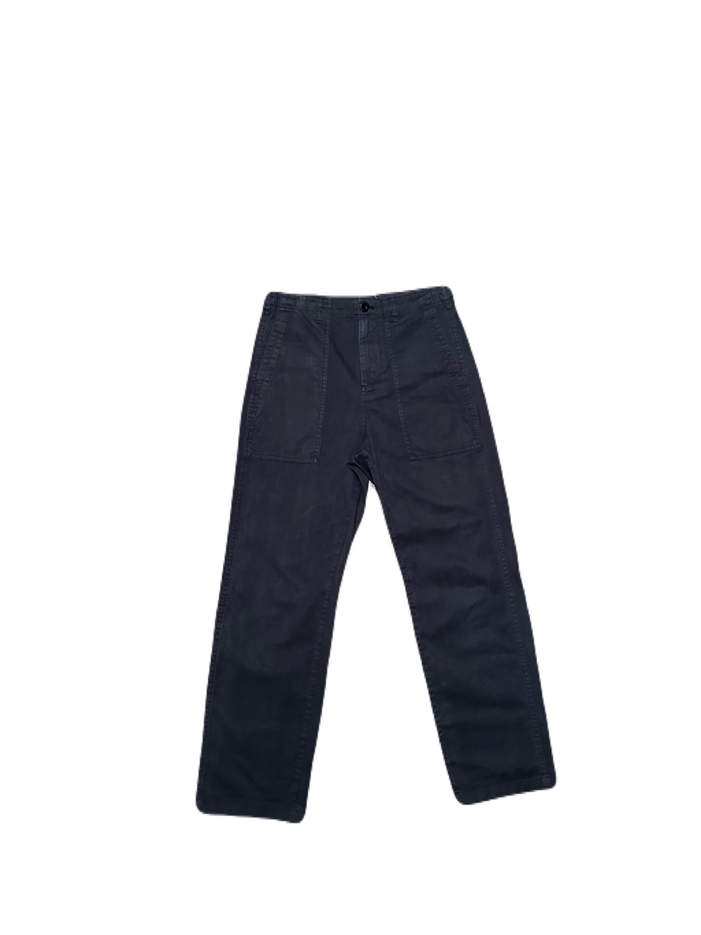 Alex Mill Neil Pants Women's 4 Pebble Washed Black Straight Utility Fatigue